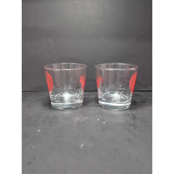 Coca Cola Drinking Glass Set, Toronto Police 1957, Whiskey Glasses, Vtg Glasses - Picture 2 of 9